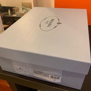 Prada empty shoe box